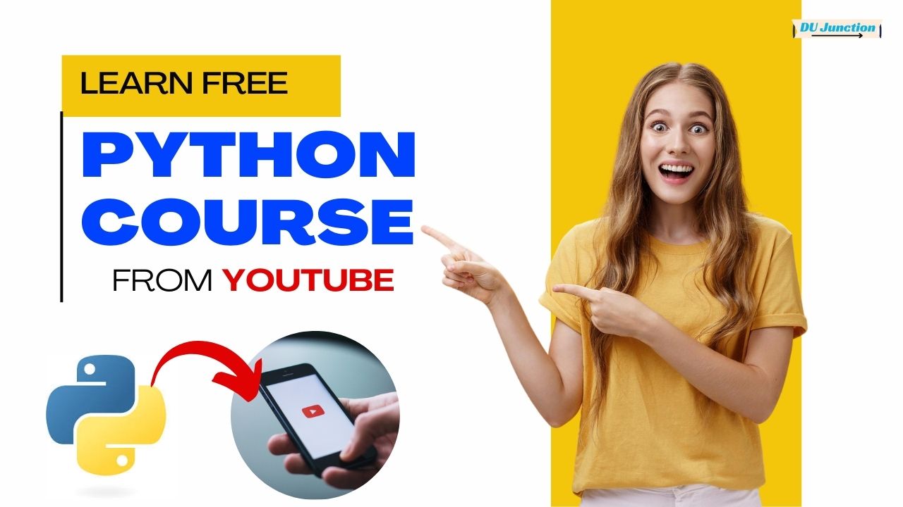 Learn Python from Youtube (Free) - Free Python Courses